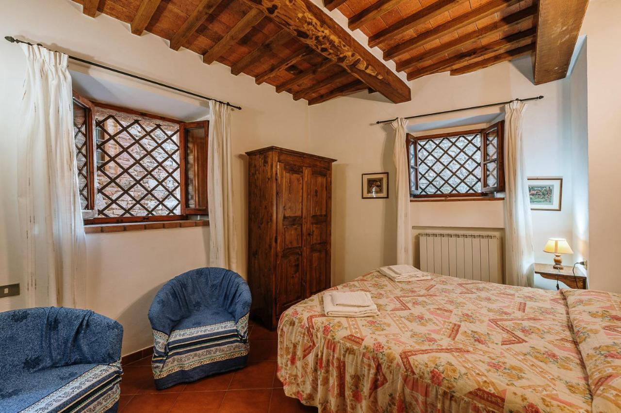 Borgo Villa A Sesta San Gusme Exteriör bild