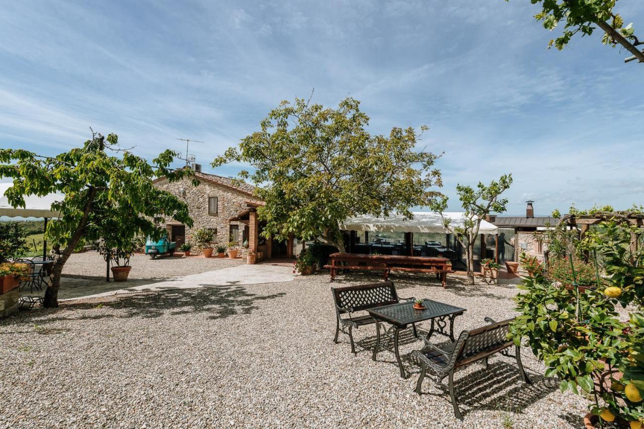 Borgo Villa A Sesta San Gusme Exteriör bild
